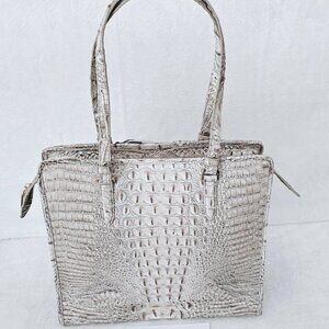 Brahmin Fairest Grey Tia Handbag